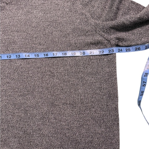 Nordstrom Men's Shop V-Neck 100% Italian Merino Wool Sweater Dk Gray Size XL - Picture 4 of 6